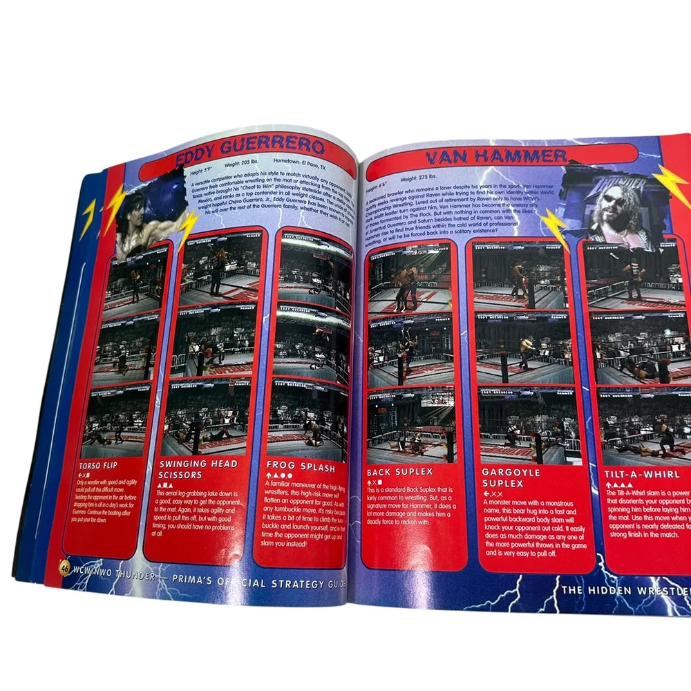 1998 WCW/NWO THUNDER (PRIMA'S OFFICIAL STRATEGY GUIDE) By Anthony Pena